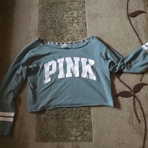 PINK Crop Top/Sweatshirt